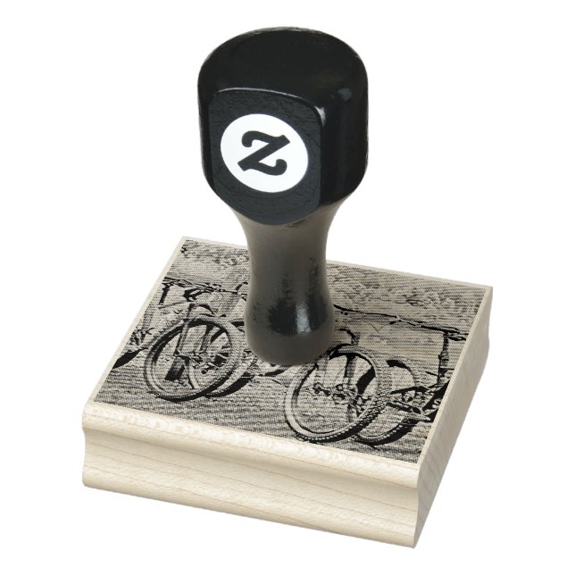 Cycling Lover Gift Rubber Stamp (Stamp)