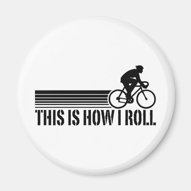 Cycling (male) magnet (Front)