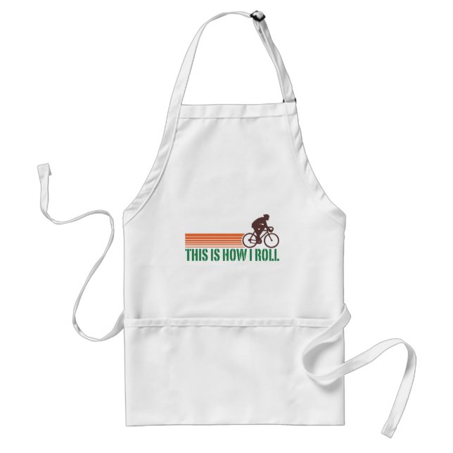 Cycling (male) standard apron (Front)