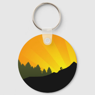 cycling : mountain rayz : key ring