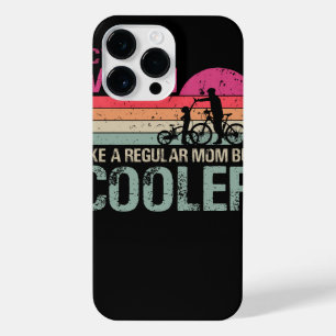 Cycling Mum Like A Regular Mum But Cooler T-Shirt iPhone 14 Pro Max Case