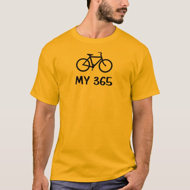 Cycling, My 365 T-Shirt (Front)