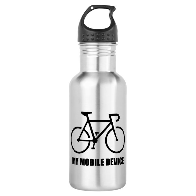 Cycling, My Mobile Device 532 Ml Water Bottle (Front)