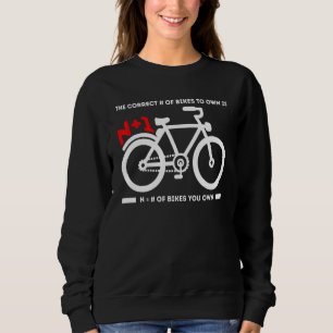 Cycling N1 The Rules Bicycle Riding Cyclist Sweatshirt