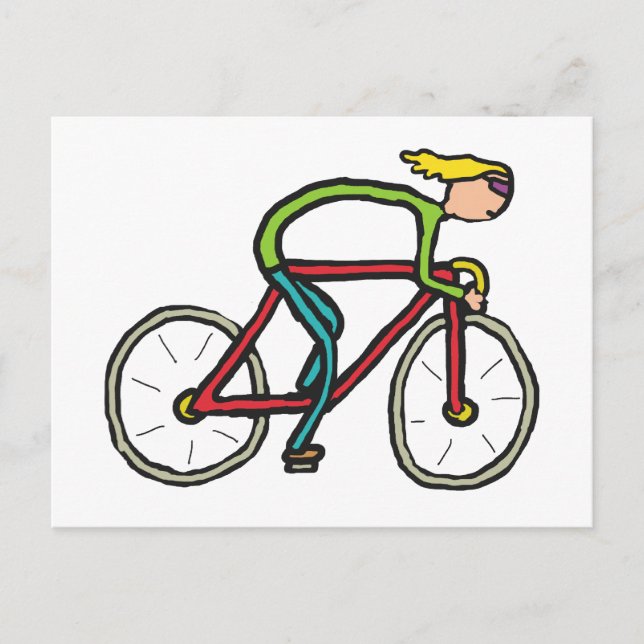 Cycling Postcard (Front)