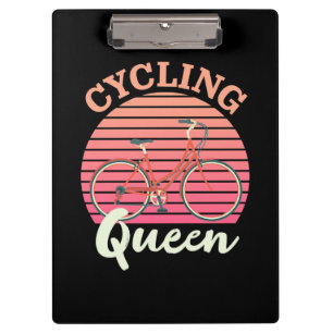Cycling Queen Clipboard