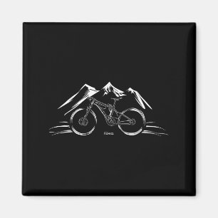 Cycling Racing Bicycle Motivation Mountain Bike Cl Magnet