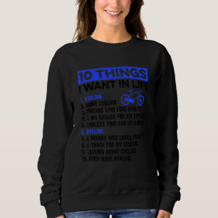 Cycling Riders Biker Bicycle Mountain Biking Cycli Sweatshirt