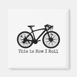 Cycling Road Bike Bicycle Funny Cyclist  Magnet