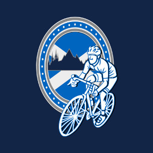 CYCLING SCOTLAND MOUNTAIN BIKE RIDE T T-Shirt