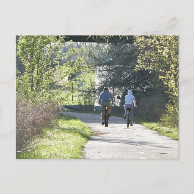 Cycling Together Postcard (Front)