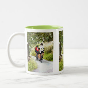 CYCLING Two-Tone COFFEE MUG