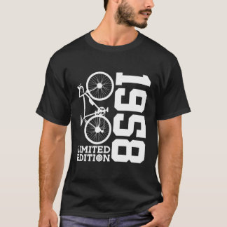 Cyclist 1958 Bicycle 65Th Racing Bike T-Shirt