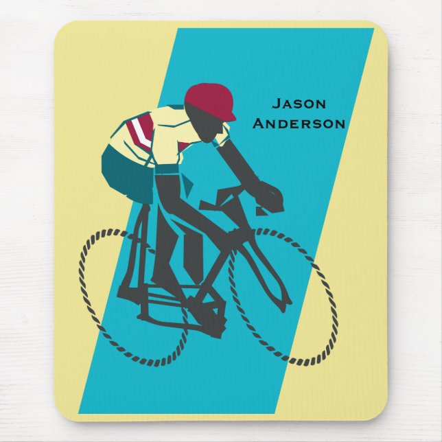 Cyclist #1 mouse pad (Front)