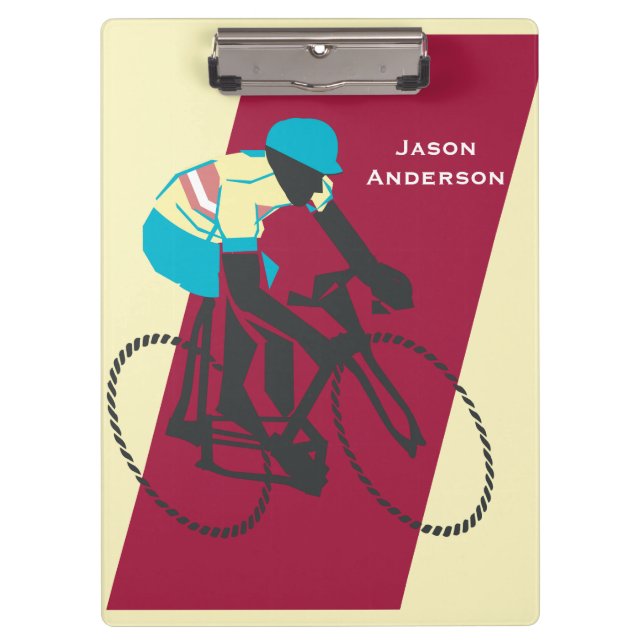 Cyclist #2 clipboard (Front)