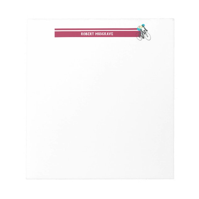 Cyclist #2 notepad (Front)