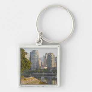 Cyclist along the Seawall Trail in downtown Key Ring