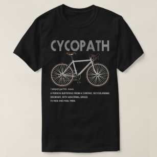 cyclist bicycle cycling cycle bike biking biker T-Shirt
