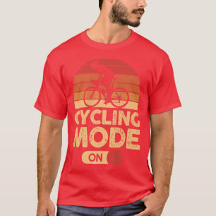 Cyclist Biker  Biking Lover  Road Bike  Cycling Mo T-Shirt