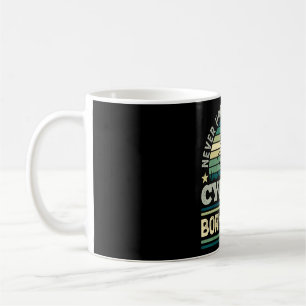 Cyclist born in 1950 80th Birthday Cycling Bicycle Coffee Mug
