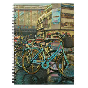Cyclist gifts for dad notebook