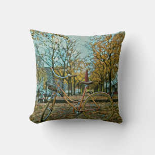 Cyclist gifts for him cushion