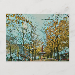 Cyclist gifts for him postcard