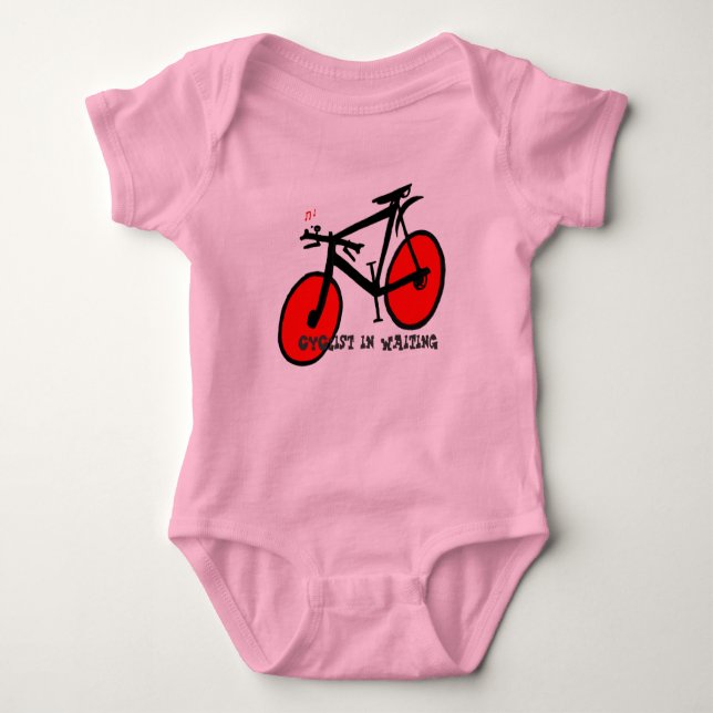 Cyclist in Waiting Infant Creeper (Front)