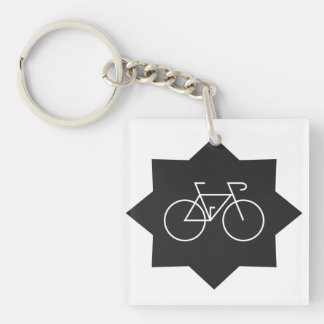 Cyclist Key Ring