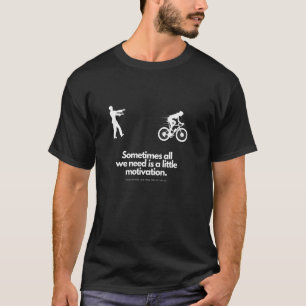 Cyclist Motivation - Pedaling for life from the af T-Shirt