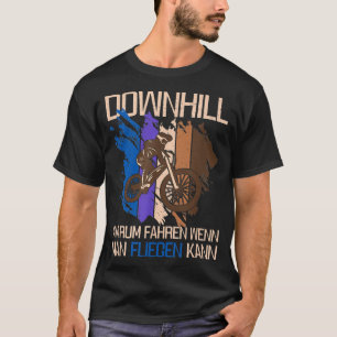 Cyclist Pedal Mountainbike Triathlon Downhill cycl T-Shirt