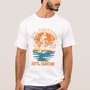 Cyclist Quote Cycling Sunset Cycling Quote Biker T-Shirt