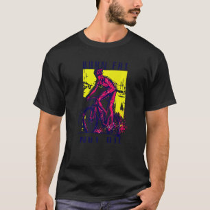 Cyclist Road Bike Saying Burn Fat Not Oil T-Shirt