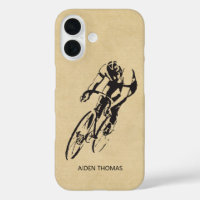 Cyclist Road Racer with Name