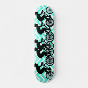 Cyclist Skateboard