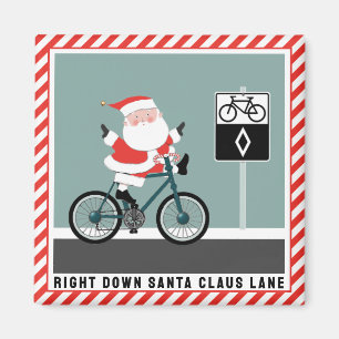 Cyclist Stocking Stuffers Magnet