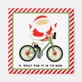 cyclist stocking stuffers magnet