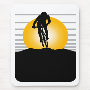 Cyclist T-shirts and Gifts. Mouse Pad
