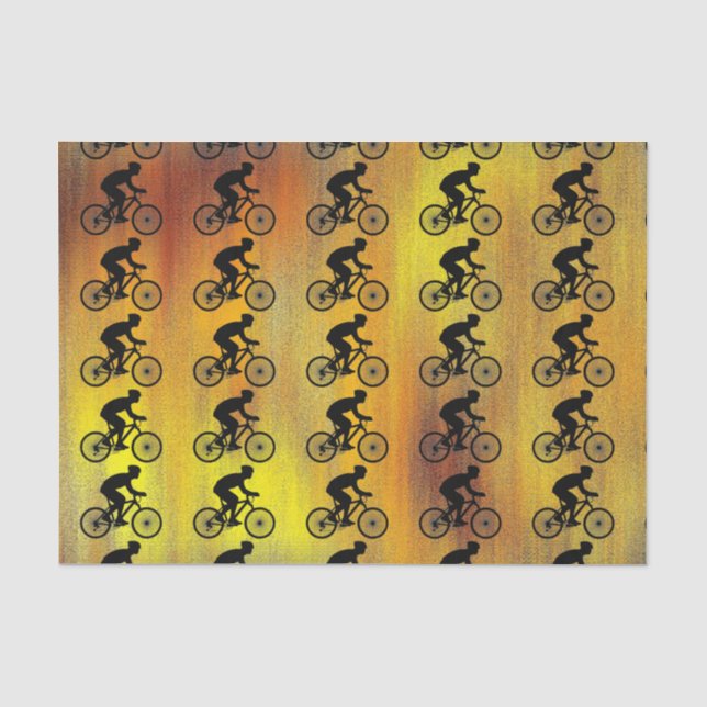 Cyclist Tissue Paper (Front)