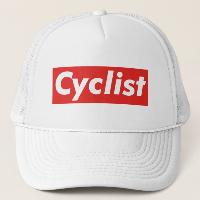 Cyclist Trucker Hat (Front)