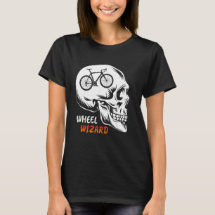 Cyclist WHEEL WWIZARD Cycling Funny Biking T-Shirt