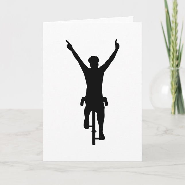 Cyclist winner card (Front)