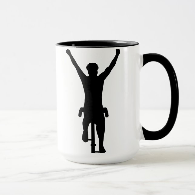 Cyclist winner mug (Right)