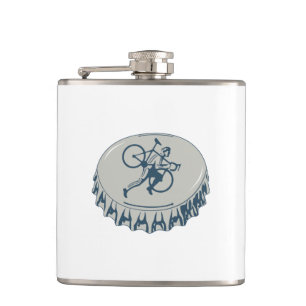 Cyclocross Beer Hip Flask
