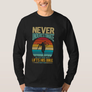 Cyclocross Old Man, BMX Biking & Biker, Gravel Bik T-Shirt