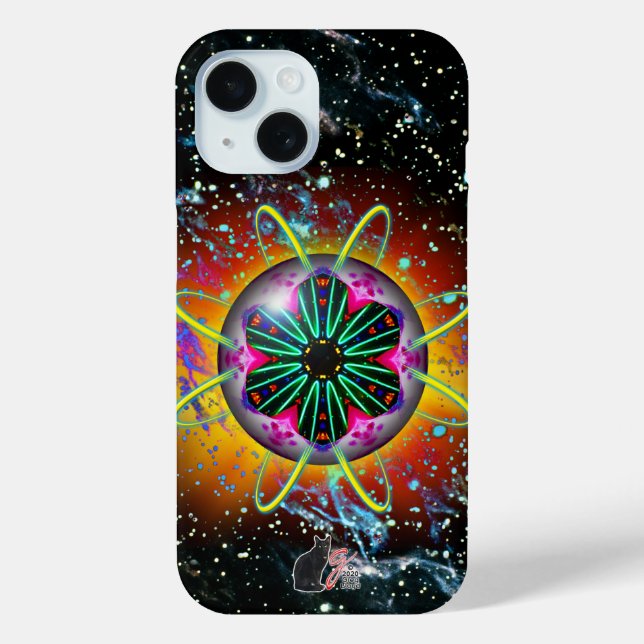 Cyclon Orbz Case-Mate iPhone Case (Back)