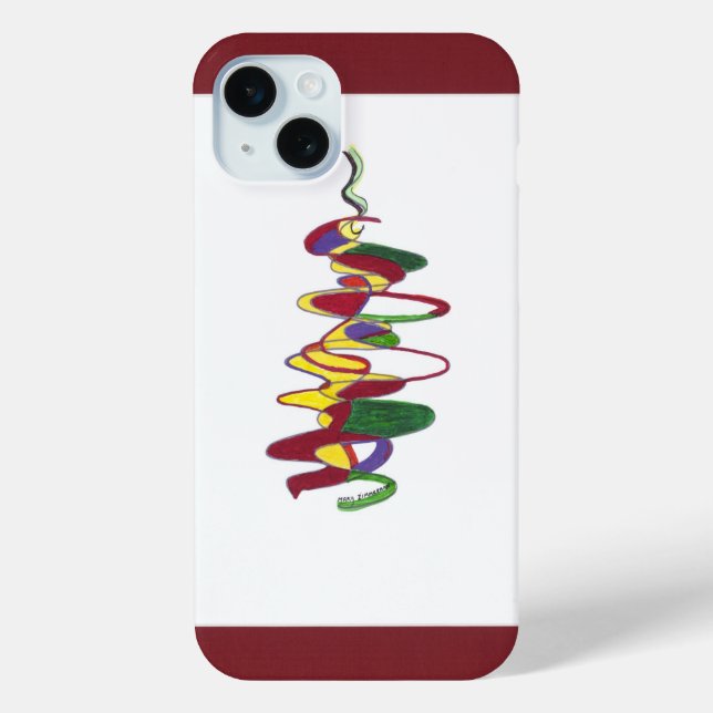 "Cyclone" by MaryZimmermanDesigns Case-Mate iPhone Case (Back)