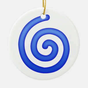 Cyclone - Emoji Ceramic Tree Decoration