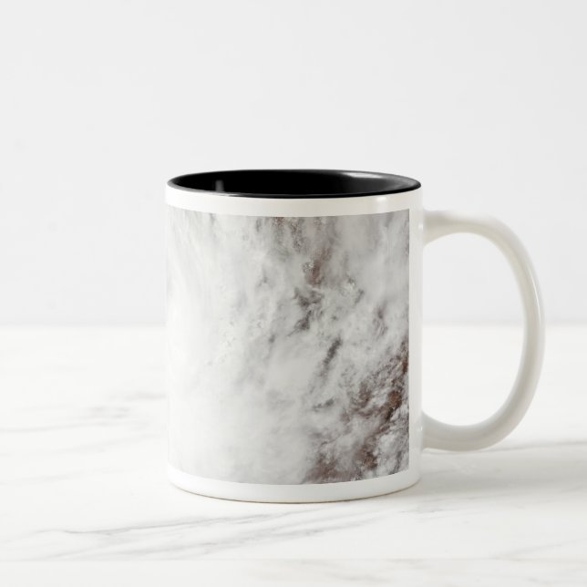 Cyclone Laurence moves far inland Two-Tone Coffee Mug (Right)