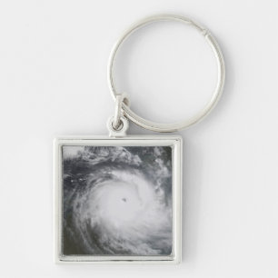 Cyclone Monica in the south Pacific Ocean Key Ring
